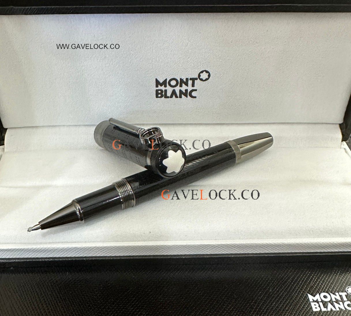Top Copy Montblanc Arthur Conan Doyle So Black Rollerball Pen